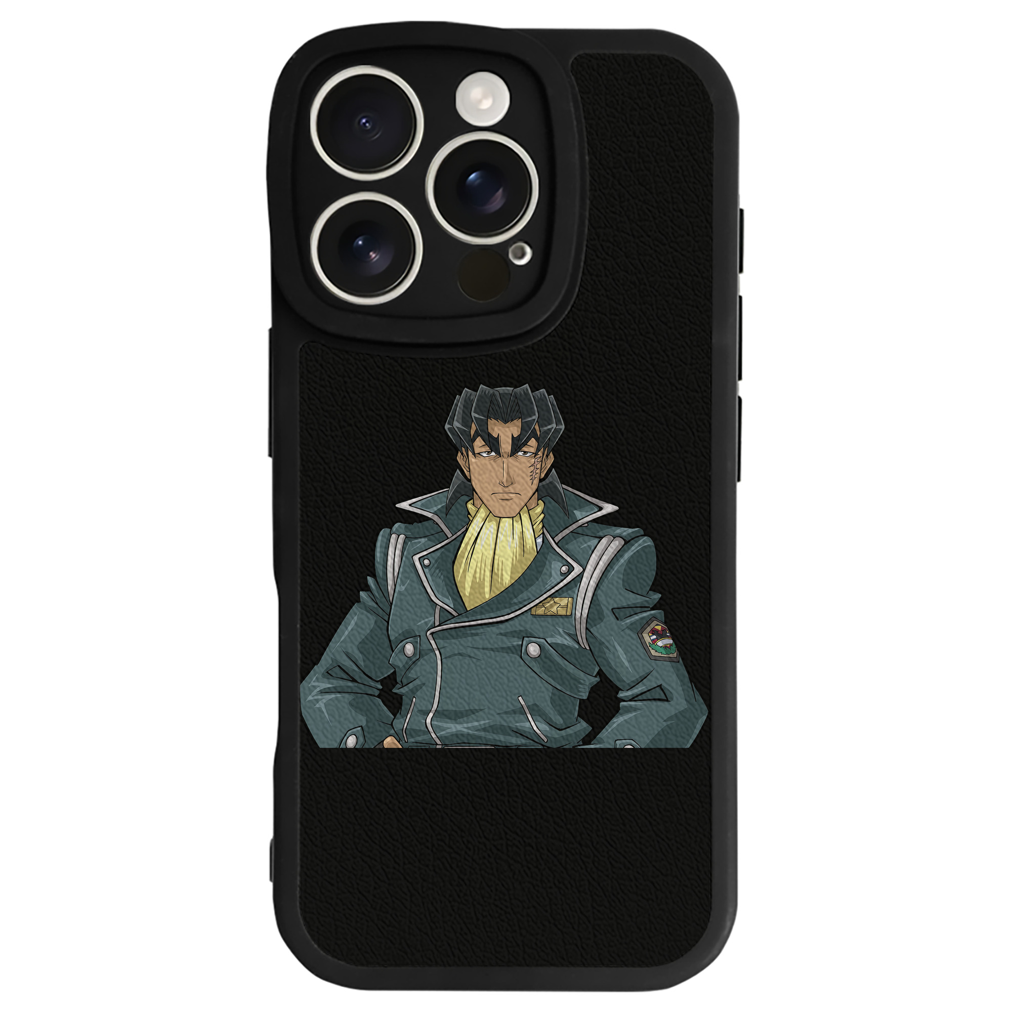 （画像用） 遊☆戯☆王 Yu-Gi-Oh! 【iPhone 16シリーズ対応】シリコンスマホケース（レザー調） 材質：シリコン